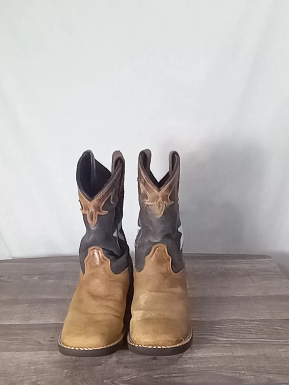 Roper Boy's Monterey Star Western Boots Size 3